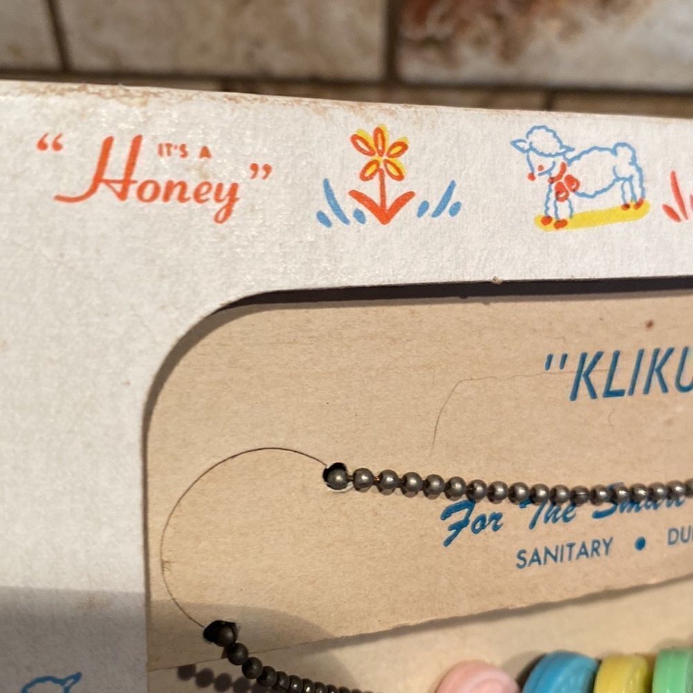 Klinkit Vintage Baby Teething Keys Sanitoy Decor - Picture 3 of 7